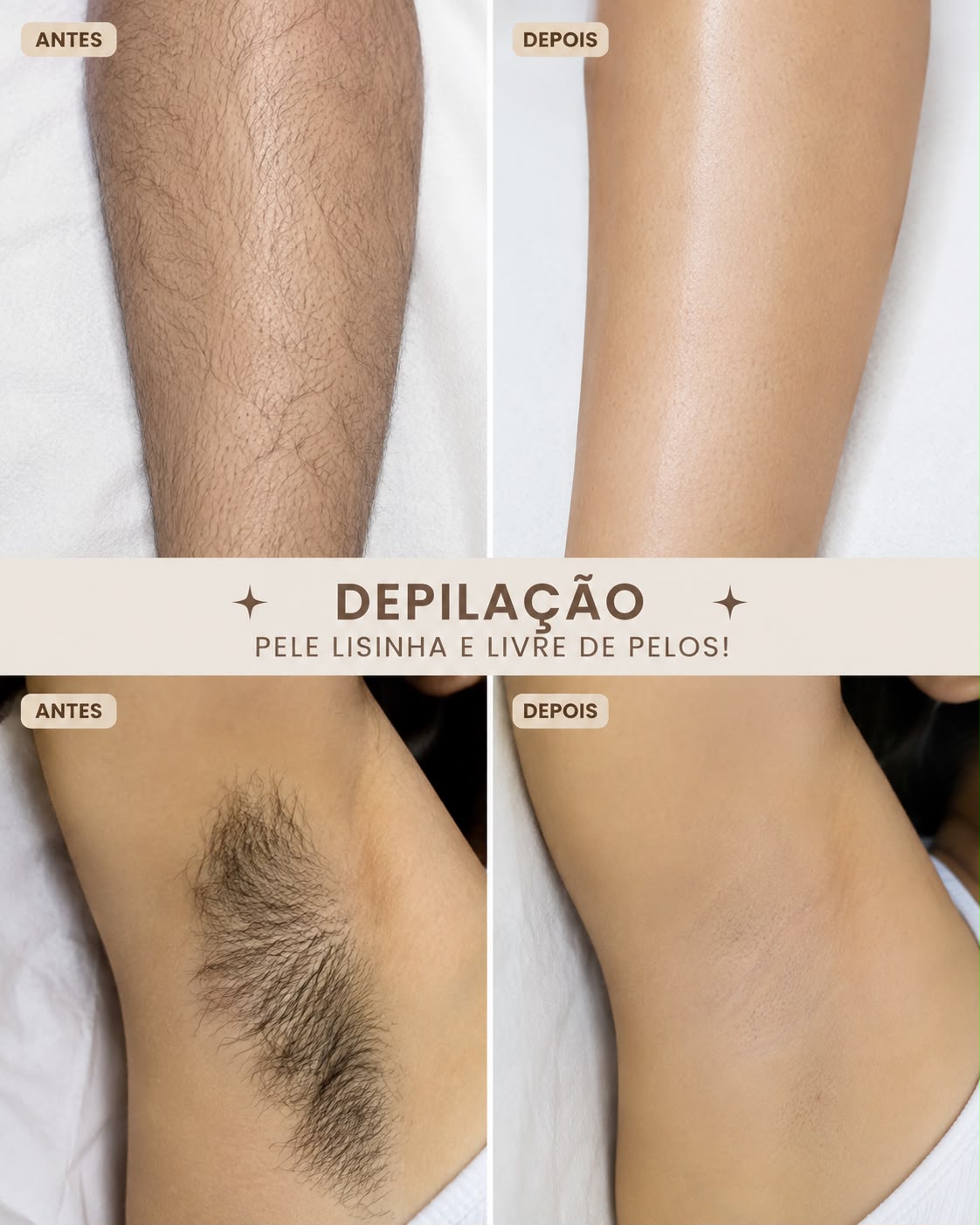Depilação na Cera
